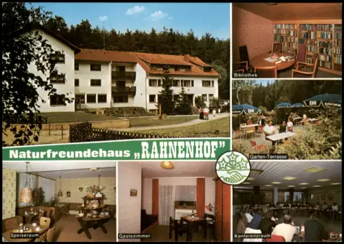 Carlsberg-Hertlingshausen Mehrbild Naturfreundehaus Rahnenhof 1983
