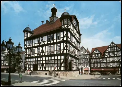 Ansichtskarte Melsungen MELSUNGEN im Fuldatal Rathaus 1980