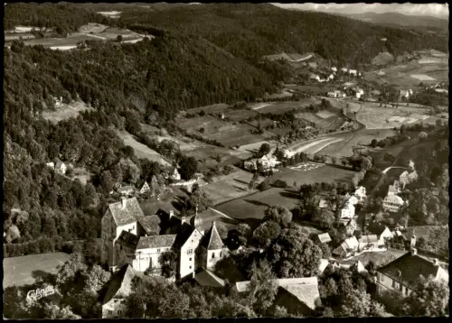 Ansichtskarte Egloffstein Luftbild Fliegeraufnahme 1966