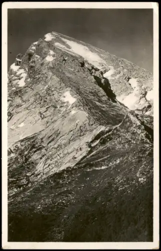 Ansichtskarte Berchtesgaden Watzmann mit Watzmannhaus 1935