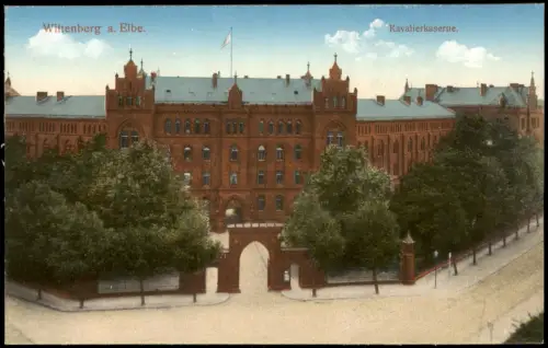 Wittenberg Kavalierkaserne gel.1917