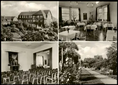 Bad Salzelmen-Schönebeck (Elbe) DDR Mehrbildkarte  Julius-Schniewind-Haus  1974