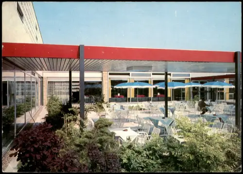 Ansichtskarte Rosdorf Autobahn-Rasthaus-Motel Göttingen-Westseite 1979