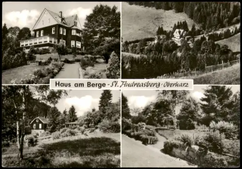 Sankt Andreasberg-Braunlage 4 Bild Haus am Berge - Fotokarte 1982