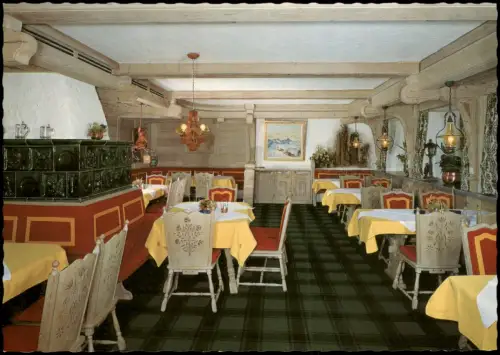 Ansichtskarte Sonthofen Kurhotel Sonnenalp - Jägerstube 1978