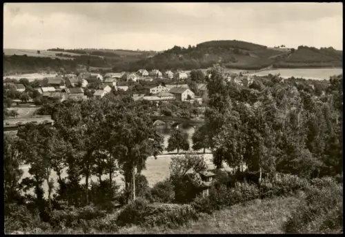 Westewitz-Großweitzschen Panorama-Ansicht zur DDR-Zeit 1974/1970
