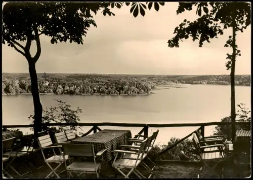 Buckow (Märkische Schweiz) Blick von den Bollersdorfer Höhen zur DDR-Zeit 1963