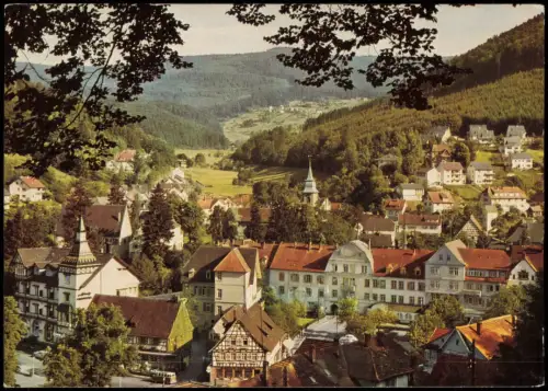 Ansichtskarte Bad Herrenalb Blick auf die Therme 1981
