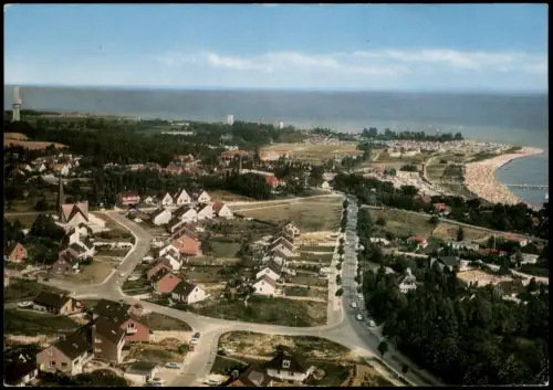 Ansichtskarte Pelzerhaken-Neustadt (Holstein) Luftbild Luftaufnahme 1973