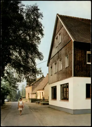 Ansichtskarte Schorborn-Deensen Altenerholungsheim Grüner Jäger 1973
