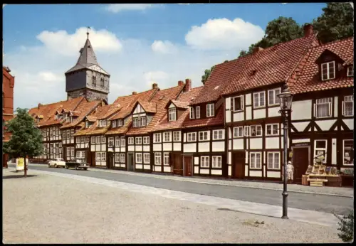 Ansichtskarte Hildesheim Am Lappenberg - Fachwerkhäuser 1975