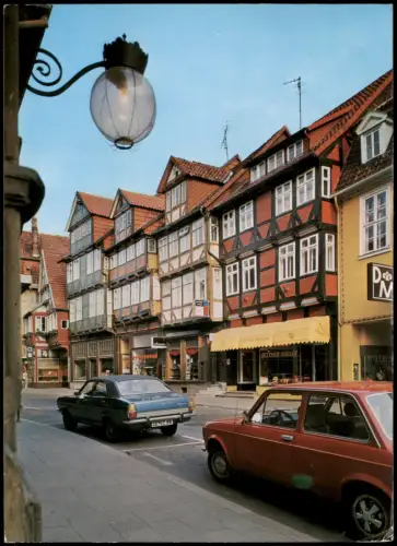 Ansichtskarte Celle Westcellertor Straße mit Autos 1976