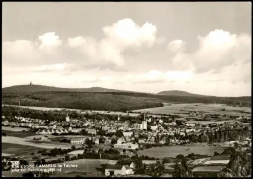 Ansichtskarte Camberg (Taunus) Stadt mit großem Feldberg 1971