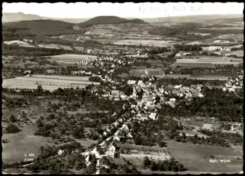 Ansichtskarte Bad Boll Luftbild Luftaufnahme 1979
