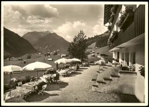 Ansichtskarte Mittelberg/Vorarlberg Alpenkurhotel Walsertal 1959