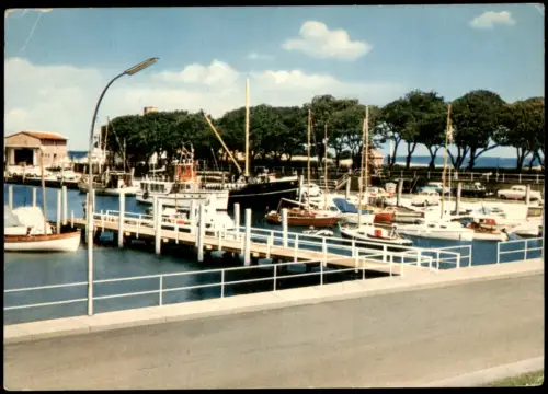 Ansichtskarte Wyk (Föhr) Partie im Hafen 1969