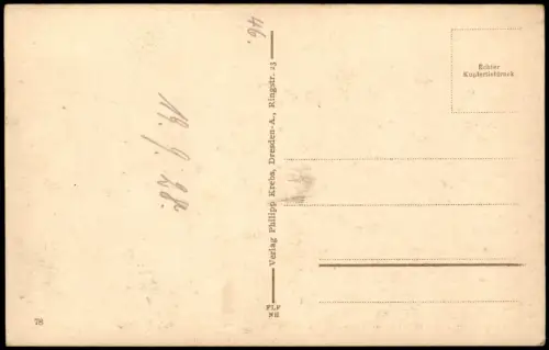 Postcard Tetschen-Bodenbach Decín Prebischtor Böhmische Schweiz 1928