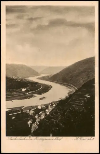 Ansichtskarte Brodenbach Brodenbach und Loef H.Gross Künstlerkarte 1920