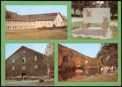 Töpeln-Döbeln Station Junger Touristen - Georg Schumann Mehrbild 1981