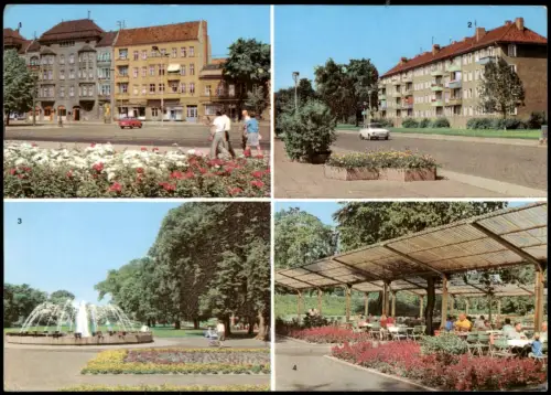 Pankow Berlin 4 Bild: Johannes R. Becher straße, Ossietzy Straße 1973