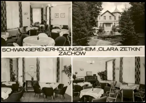 Tessenow Kr. Parchim Ortsteil Zachow Schwangerenerholungsheim   DDR AK 1973