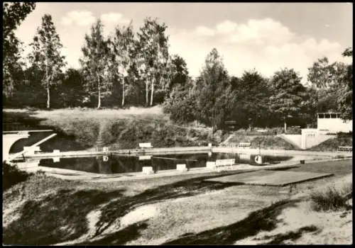 Siebenlehn-Großschirma Freibad Schwimmbad Romanus-Bad zur DDR-Zeit 1973/1971