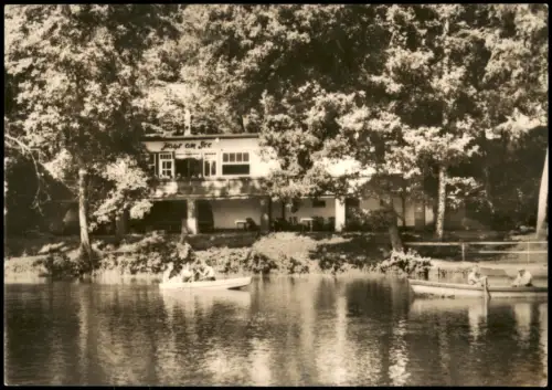 Ansichtskarte Schleusingen Haus am See zur DDR-Zeit 1970