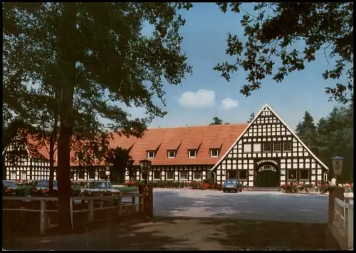 Ansichtskarte Dinklage Burghotel am Wildgehege 1979