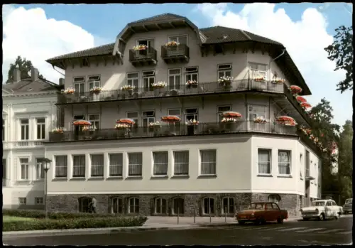 Ansichtskarte Bad Pyrmont Sanatorium am Kaiserplatz 1988