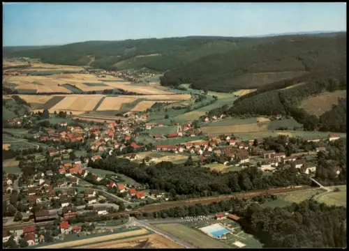 Ansichtskarte Volpriehausen-Uslar Luftaufnahme Luftbild 1976