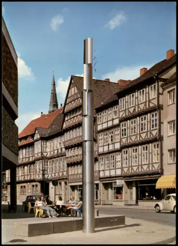 Ansichtskarte Hannover Burgstrasse VW Käfer 1978