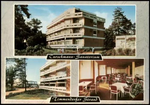Niendorf Timmendorfer Strand Curschmann-Sanatorium  Rehabilitationsklinik  1980