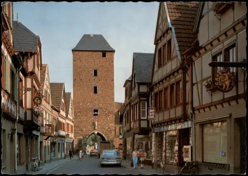 Ansichtskarte Ahrweiler-Bad Neuenahr-Ahrweiler Geschäfte Autos Stadttor 1986