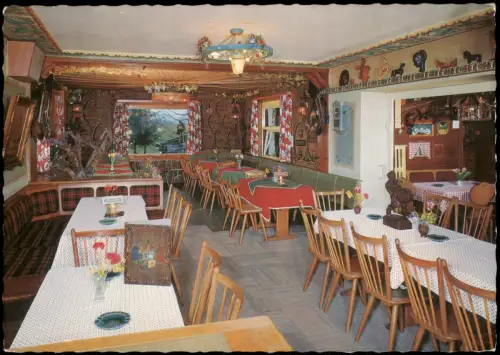Trauchgau-Halblech Gaststube Cafe und Weinstube Gletscherspalte 1976