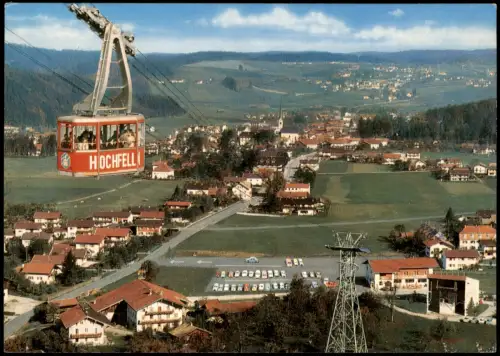 Ansichtskarte Bergen (Chiemgau) Hochfelln Seilbahn Fernblick 1978