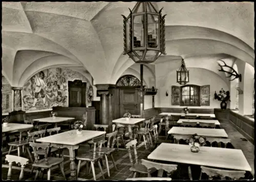 Bad Reichenhall Brauerei Ausschank zum Bürgerbräu - Gewölbesaal 1977