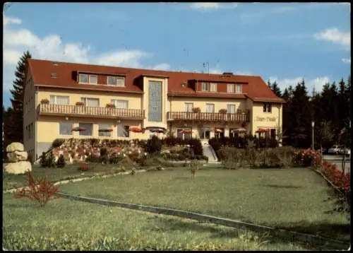 Ansichtskarte Bischofsgrün Pension und Restaurationsbetrieb Hoyer Baude 1968