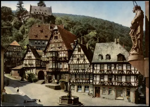 Ansichtskarte Miltenberg (Main) Marktplatz 1978