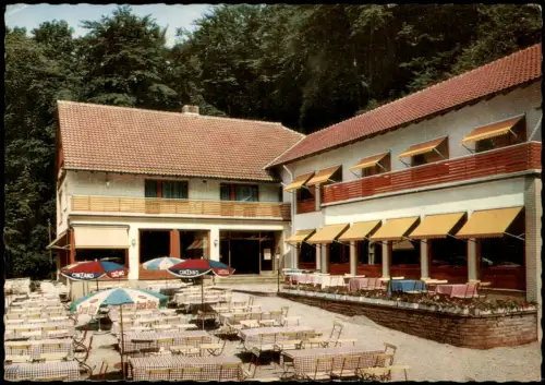Ansichtskarte Bad Grund (Harz) Hotel Restaurant Iberger Kaufhaus 1966