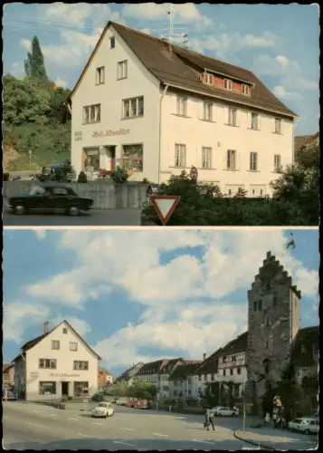 Ansichtskarte Meersburg Haus Klawitter Hotel Garni 1974