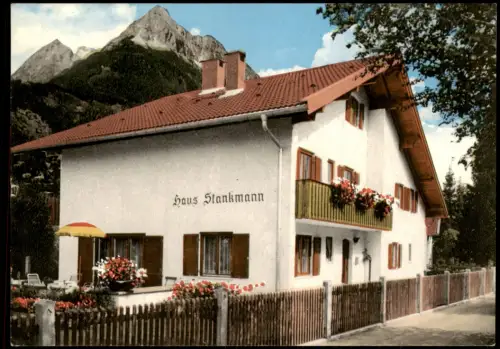 Ansichtskarte Mittenwald Haus Stankmann 1971