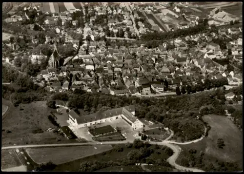 Ansichtskarte Meisenheim Luftbild Luftaufnahme 1966