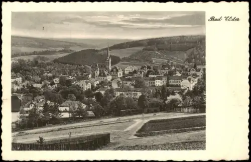 Ansichtskarte Bad Elster Panorama-Ansicht Ortsansicht 1939
