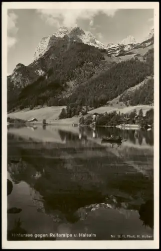 Ramsau bei Berchtesgaden Hintersee gegen Reiteralpe u. Halsalm 1930