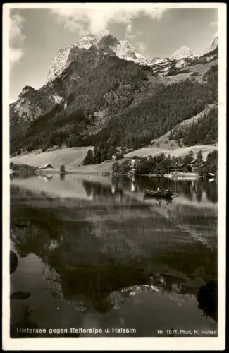 Ramsau bei Berchtesgaden Hintersee gegen Reiteralpe u. Halsalm 1934