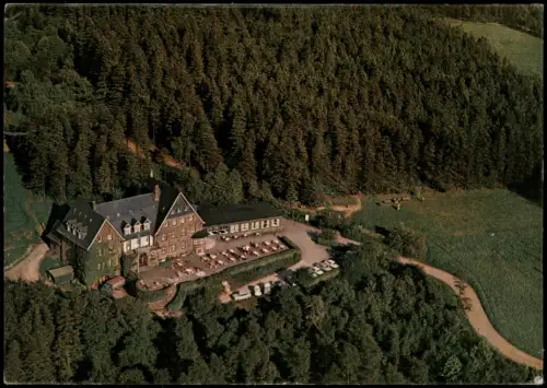 Dahle-Altena Kohlberghaus Hotel Restaurant vom Flugzeug aus 1962