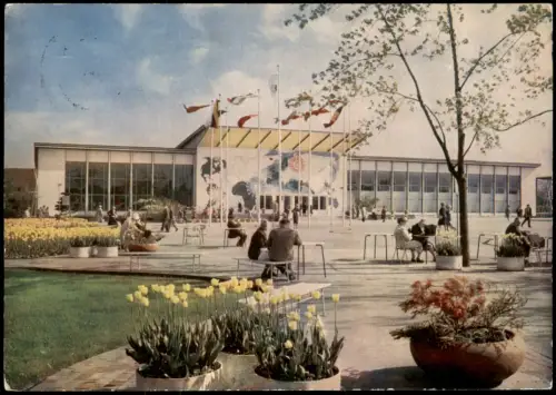 Erfurt  Int.Gartenbauausstellung der DDR (IGA) Halle I Völkerfreundschaft 1961