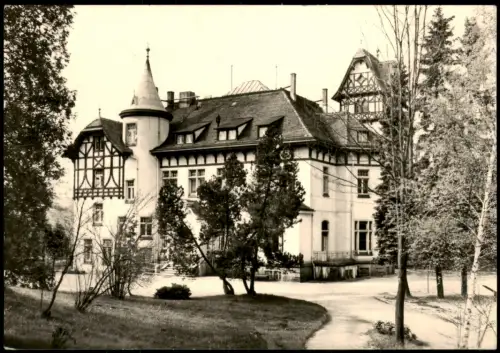 Wolfsgrund-Dorfchemnitz DDR AK Ferienheim Betriebsferienheim Wolfsgrund 1980