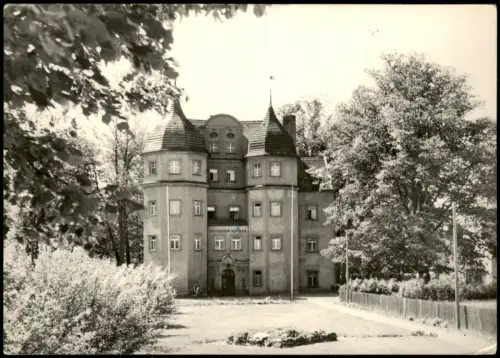 Ansichtskarte Bertsdorf-Hörnitz DDR AK FDGB-Erholungsheim Paul Gruner 1970