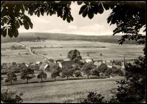Saalborn-Blankenhain Panorama Blick zum Ferienlager Anton Saefkow 1962